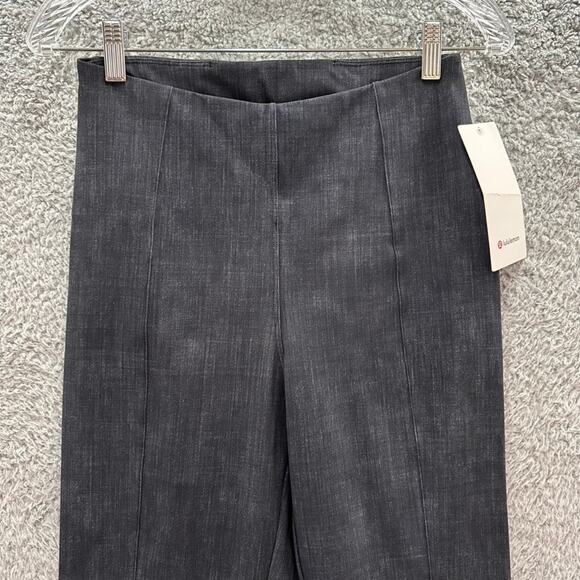 Lululemon NWT Here to There HR Pant 7/8 Women's Size 8 Gray Comfort Stretchy - Picture 2 of 8